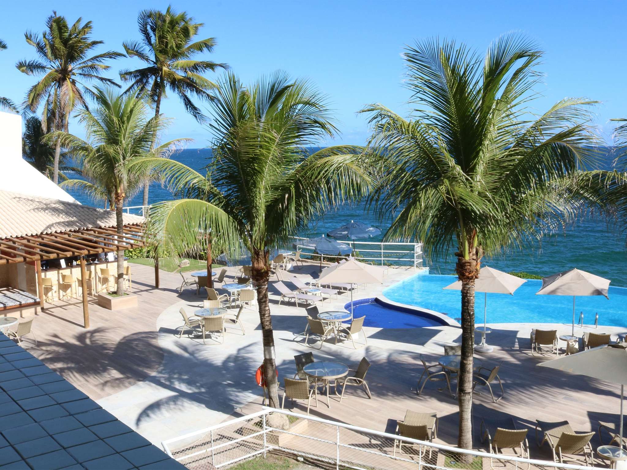 Ocean view pool